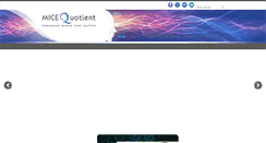 Desktop Screenshot of micequotient.com